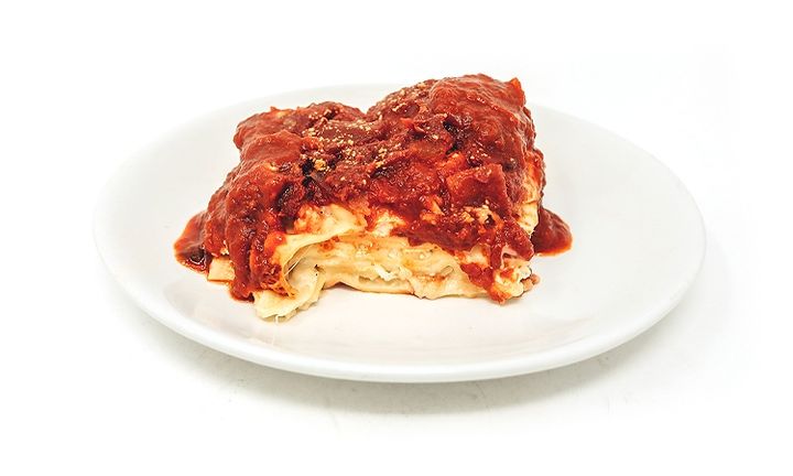 Lino's signature dishes Special Baked Lasagna, Chicken Parmigiana, Lino's Special Pizza, Signature Salad with Creamy Garlic Dressing